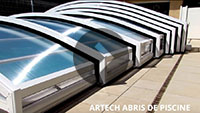 Artech abri piscine motorisé