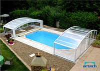 Guidage abri piscine Artech