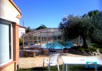 Abri de piscine haut ARTECH MAXEO