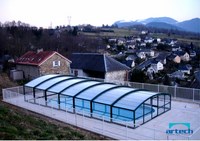 Abri de piscine haut ARTECH MAXEO