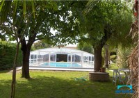Abri de piscine mi-haut ARTECH MEDYO