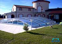 Abri de piscine bas ARTECH MINEO